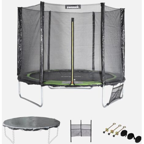 Cama elástica con pack de accesorios, 250cm