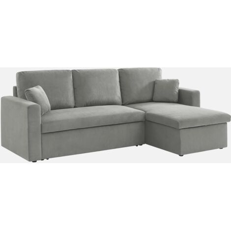 Sofá cama de pana, 3 plazas