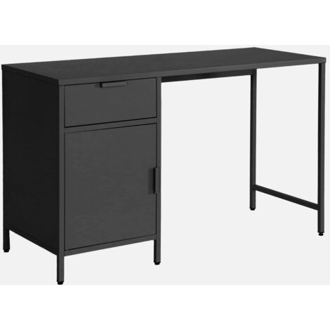 Escritorio de acero laminado, 1 cajón