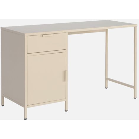 Escritorio de acero laminado, 1 cajón