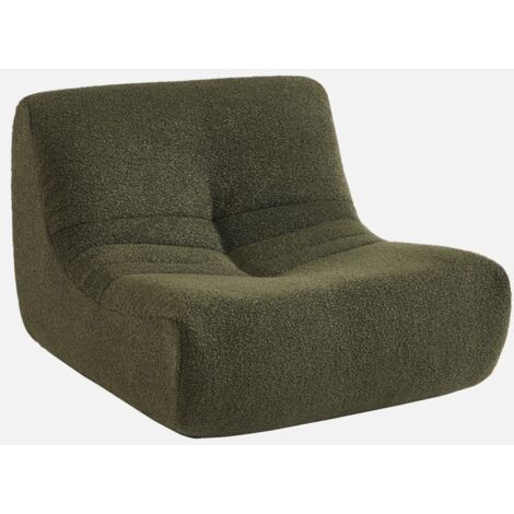 Sillón infantil de una plaza con tejido borreguito texturizado, 1 plaza