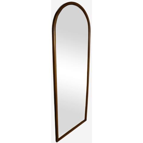 Espejo arco de madera de pino decorativo de pared (1/4)