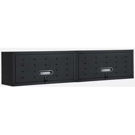 Muebles altos de almacenamiento para garaje, set de 2