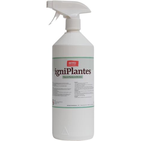 Traitement ignifuge pour fleurs et plantes artificielles format 1L – 1L = 66 tiges de fleurs - Référence Igniplantes (1/3)