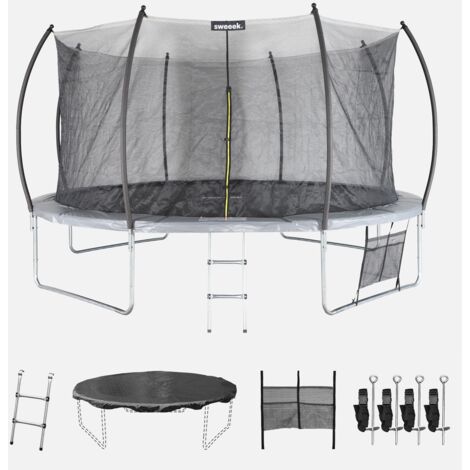 Trampolino 430cm rete interna con pacchetto accessori