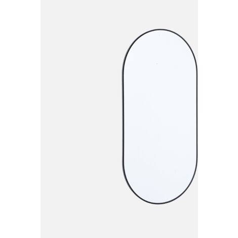 Specchio ovale alluminio 120cm (1/5)