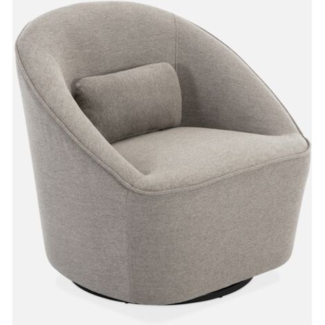 Poltrona girevole 360° con cuscino