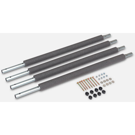 Montanti inferiori per rete di sicurezza trampolini 180 a 250cm, set di 4