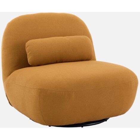 Poltrona girevole 360° bouclé