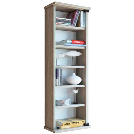 CD DVD Wandregal Schrank Loposa Glastür