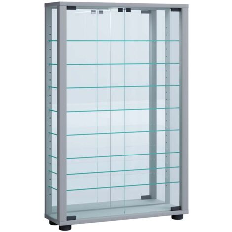 Wandvitrine Glasvitrine Vitrosa Spiegel