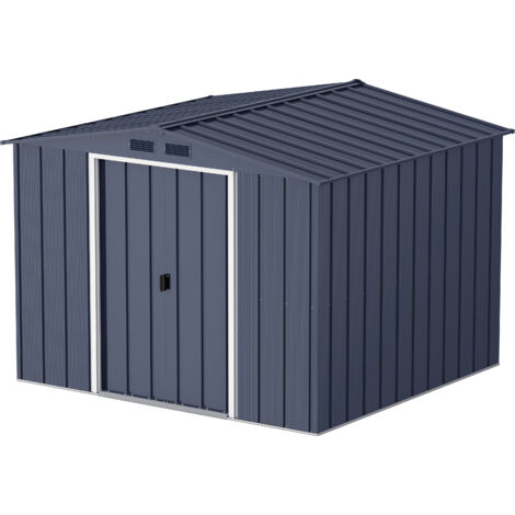 Metall Gerätehaus 262x234 Gartenhaus