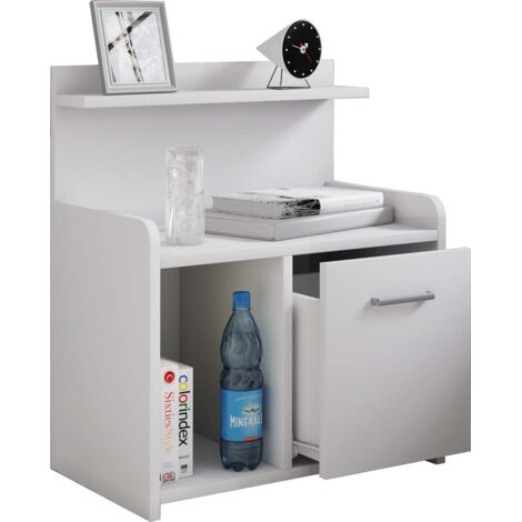 XL Hoher Nachttisch Schublade Nilasa