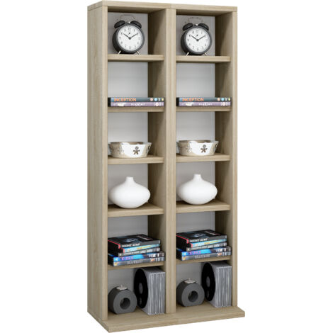 Holz CD DVD Stand Regal Schrank Milano