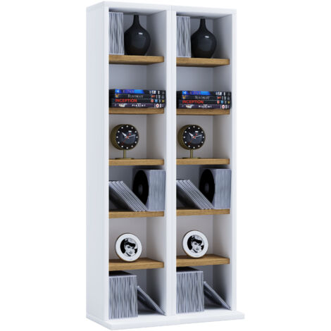 Holz CD DVD Stand Regal Schrank Milano