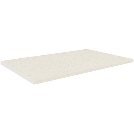 Esilo Küchenarbeitsplatte 100 cm weiß.