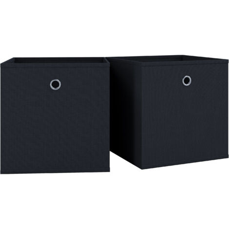 Boxas2 Aufbewahrungsbox schwarz. (1/3)