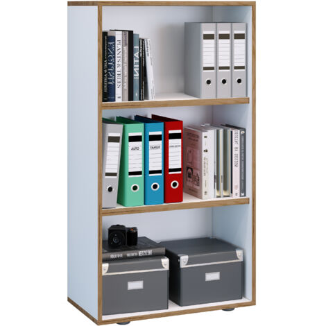 Regal Bücher Ordner Aktenregal Salia 3f (1/2)
