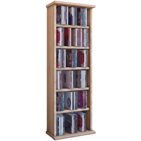 Holz CD DVD Stand Regal Schrank Vostan