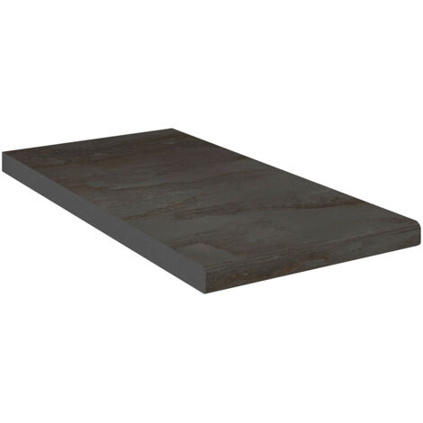 Esilo Küchenarbeitsplatte 40 cm anthrazit grau.