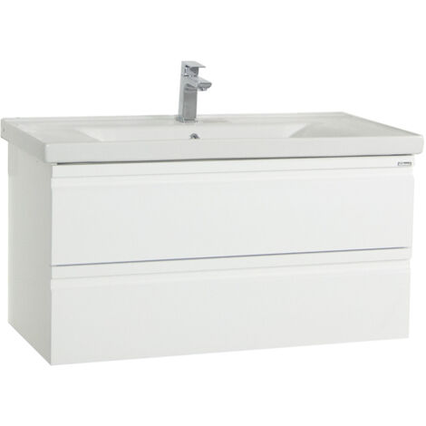 2-tlg. Waschplatz Waschtisch Silora XL (1/2)