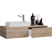 2tlg Waschplatz Waschtisch schmal Gudas