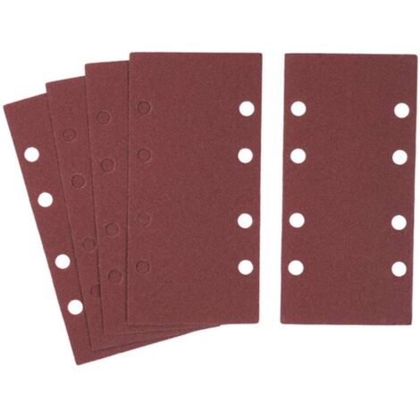 Stanley 5288178 5 FOGLI VELCRO 93X230 MMFORATI GRANA 120
