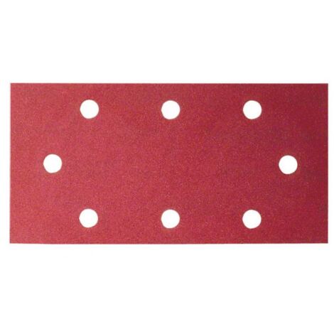 BOSCH - 10 FOGLI PER LEVIGATRICE ORBITALE 93X230MM. GRANA 60 8 FORI (1/2)