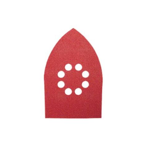 10 Fogli Abrasivi Dapetz DP07249 Per Levigatrice Bosch Grana 80 (hook & Loop)