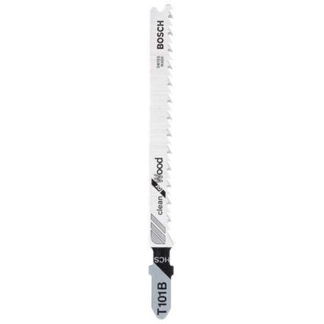 Set di 2 lame BOSCH T101b dal taglio fine e pulito per pannelli, legno e PVC BOSCH