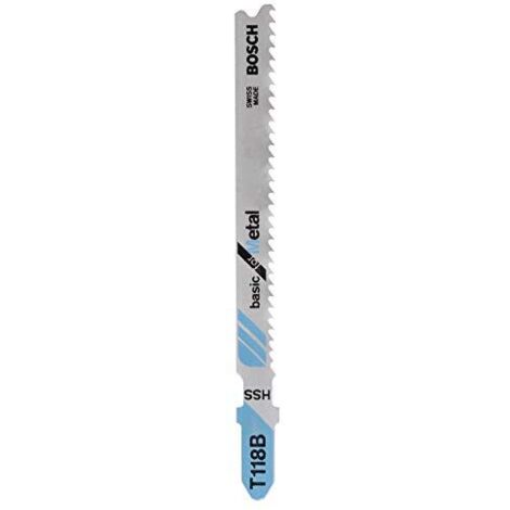 BOSCH - Lama Per Seghetto Alternativo Hss T 118 B 74mm 1,9-2,3 Progressiva (1/3)