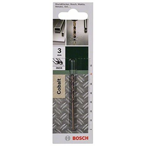 BOSCH - PUNTA PER METALLO HSS-CO 3x33x61MM (1/4)