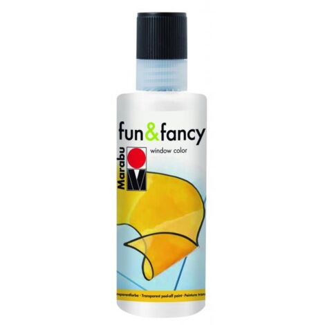 MARABU - FUN&FANCY COLORE A BASE D'ACQUA PER VETRI 8OML - INCOLORE 869 (1/4)