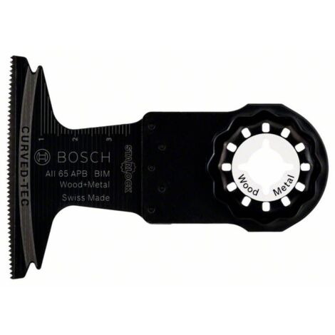 BOSCH - LAMA BIM PER TAGLI DAL PIANO PERLEGNO E METALLO AII 65 APB