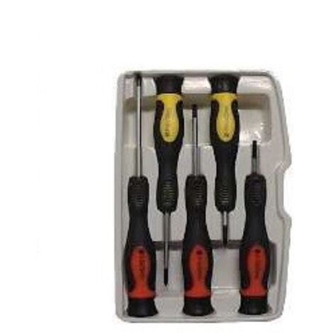 ASSORTIMENTO DI 5 CACCIAVITI DI PRECISIONE - modello corto (1/2)