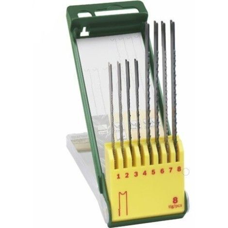 BOSCH - SET 8 LAME PER SEGHETTO ALTERNATIVO - LEGNO/METALLO/PLASTICA