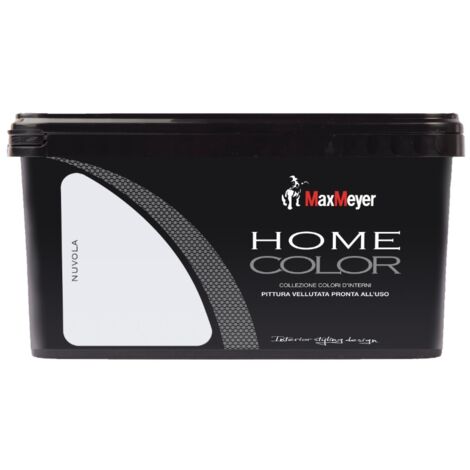 MAXMEYER- PITTURA LAVABILE COLORATA HOMECOLOR 2,5 Lt NUVOLA
