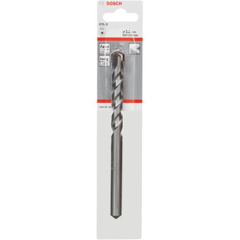 Bosch Professional 2608597667 Punta per Trapano, Nero, Ø 12 x 90 x 150 mm