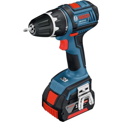 BOSCH - PROFESSIONAL TRAPANO AVVITATOREABATTERIA GSR18V 18.0V LITIO- 4Ah MANDRINO AUTOSERRANTE 13MM 2 BATTERIE (1/5)