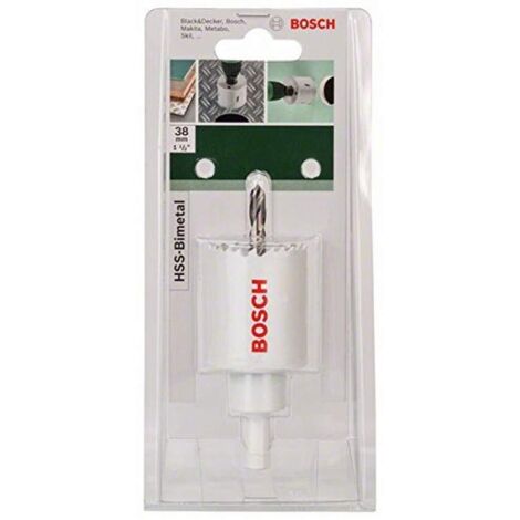 BOSCH - SEGA A TAZZA BIMETALLICA IN HSS38 MM (1/4)