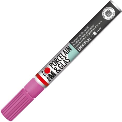 MARABU - PENNARELLO PER PORCELLANA E VETRO 1-2MM LAMPONE 005 (1/3)