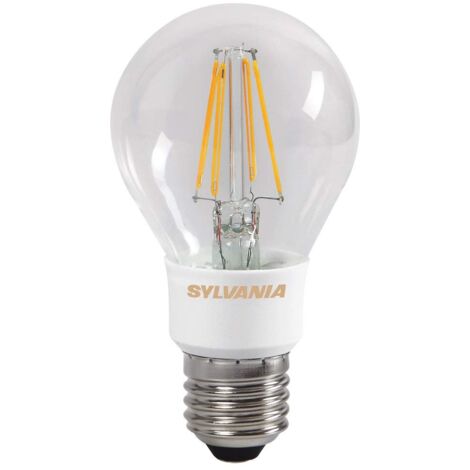 SYLVANIA- TOLEDO RETRO DIMM GOCCIA A60 CHIARA LED 640LM E27 (1/3)