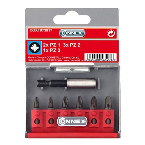 Max-Power - SET INSERTI PZ 6 PZ. + SUPPORTO MAGNETICO (1/2)
