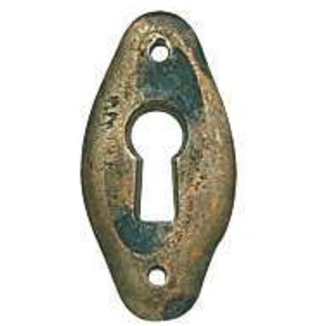 BOCCHETTA PER SERRATURA INGRESSO CHIAVE24x46MM - ANTICATA (1/2)
