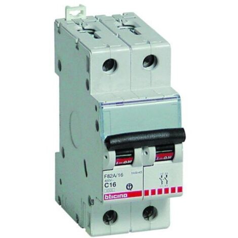Interruttore Magnetotermico BTicino Matix 1P+N 16A | Modello AM5216S | Per Impianti Elettrici Domestici E Domotica