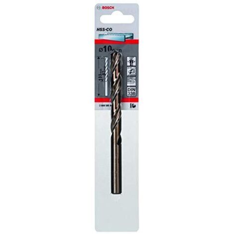 BOSCH - PUNTA A SPIRALE PER TRAPANO PERMETALLO - 10MM (1/4)