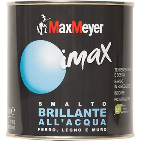 MAX MEYER - IMAX SMALTO ACQUA BRILLANTE 125ML GRIGIO FUMO (1/2)