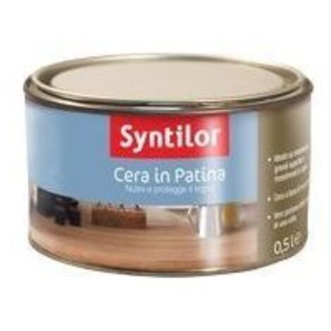 SYNTILOR- CERA IN PATINA 0,5 LT NATURALE (1/3)