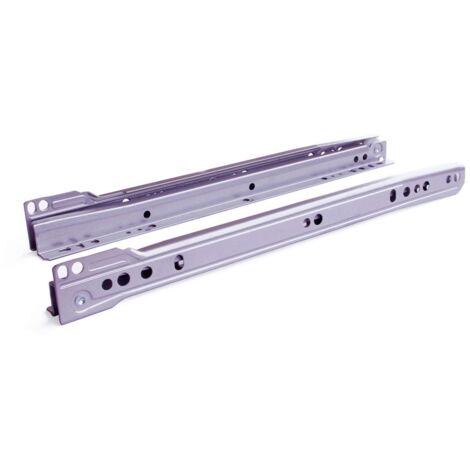 MASIDEF - GUIDA PER CASSETTI A RULLINO MM 350 ARGENTO (1/2)