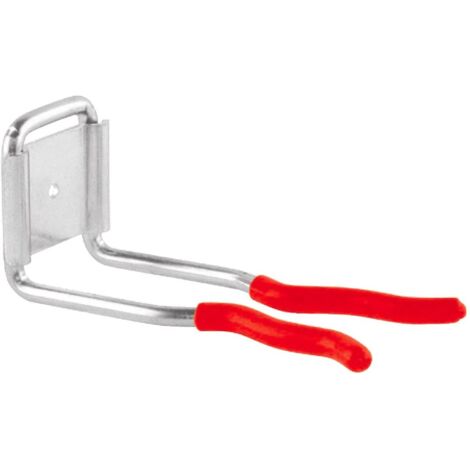 MASIDEF - SUPPORTO PORTA ASPIRAPOLVERE AMURO - IN ACCIAIO ZINCATO RIVESTITO IN PLASTICA (1/2)